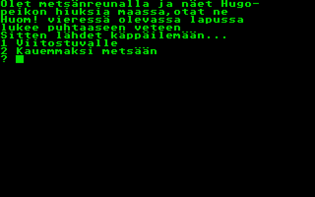 Pöljän Taistelu atari screenshot